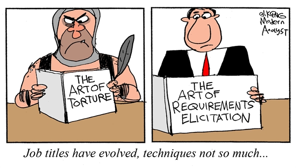 Humor - Cartoon: The Art of Requirement Elicitation